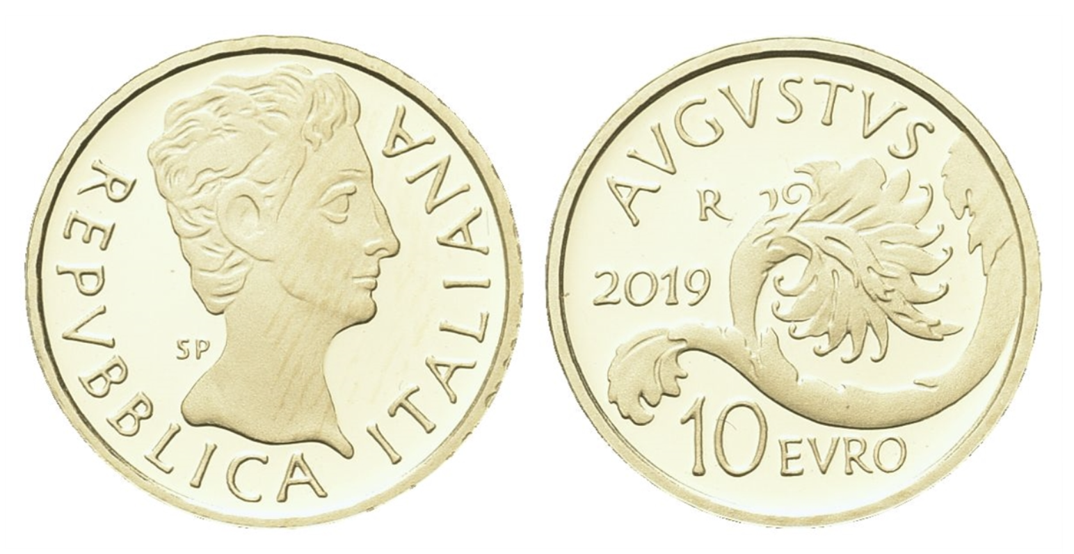 2019 10 Euro Imperatori romani Augusto FS